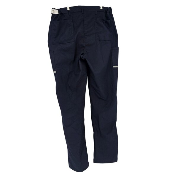 FedEx VF Imagewear Mens Cargo Pants 42x39 Tall Uniform Safety Utility Reflective - Picture 2 of 9